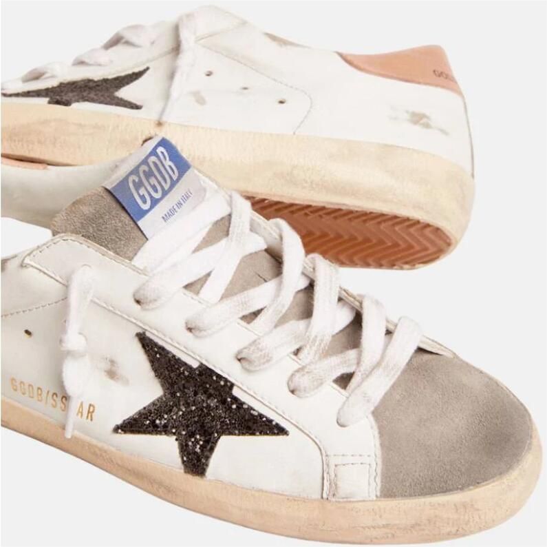 Golden Goose Super-Star Estrella Purpurina Negra - Foto 2