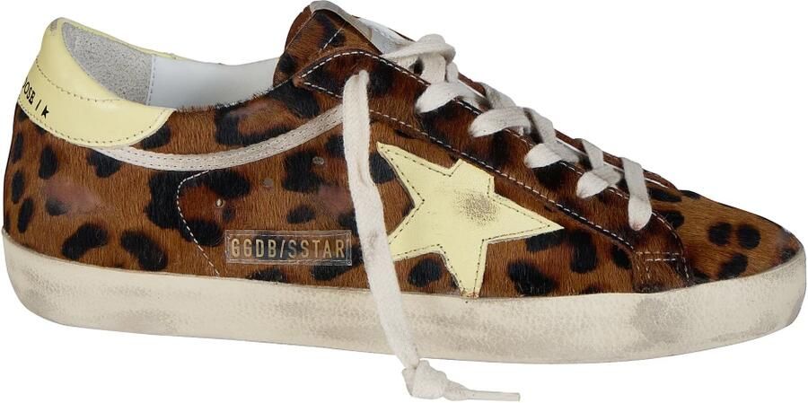 Golden Goose Super-Star Horsy Upper Toe and Tongue Nappa Star and Heel