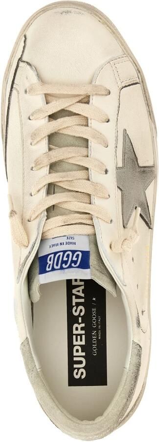 Golden Goose Super-Star Nappa Upper Nabuk Star Sue Tong Heel White Heren - Foto 10