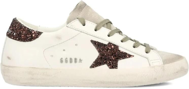 Golden Goose Super Star leren en suède sneakers