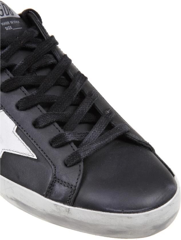 Golden Goose Scarpa Donna Super-Star Leather Upper Shiny Leather Star AND Heel - Foto 3