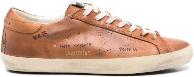 Golden Goose Super Star Leren Sneakers