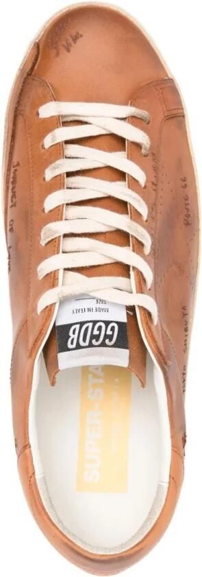 Golden Goose Super Star Leren Sneakers - Foto 2