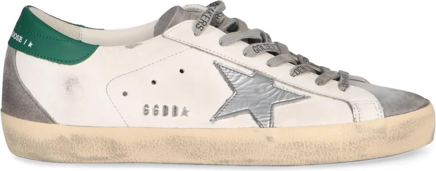 Golden Goose Heren Lichtblauwe Lamsskin Jas met Witte Mouwen Wit Heren - Foto 6