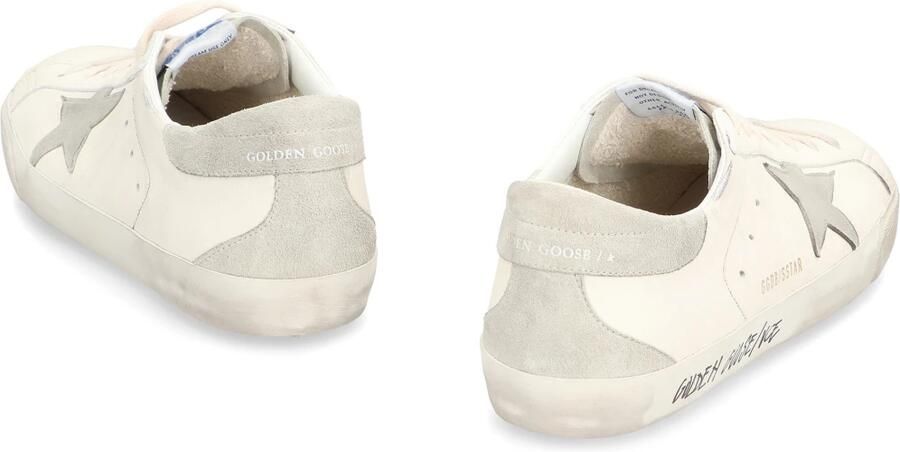 Golden Goose Super-Star Nappa Upper Nabuk Star Sue Tong Heel White Heren - Foto 6