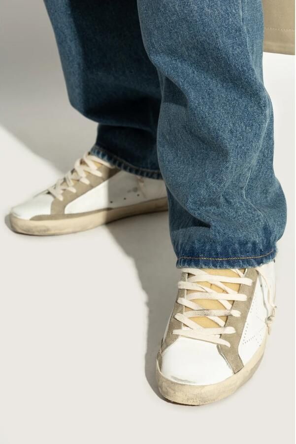 Golden Goose Low-Top Sneakers Super Star Sneakers Leather White in beige - Foto 2