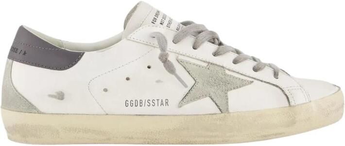 Golden Goose Heren Super Star Sneaker Wit Grijs