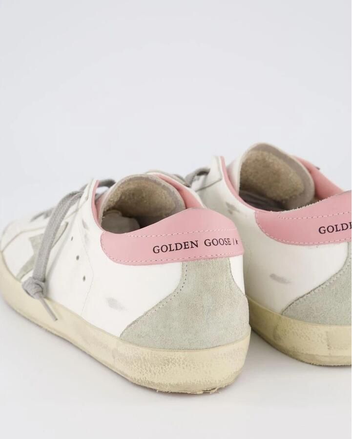 Golden Goose Sneakers met versleten effect en sterrenlogo Beige Dames - Foto 2