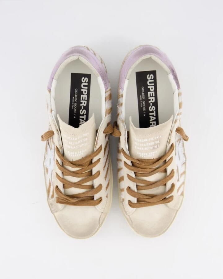 Golden Goose Super-Star Sneaker Wit Bruin