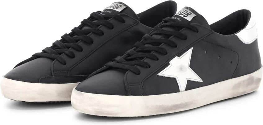 Golden Goose Scarpa Donna Super-Star Leather Upper Shiny Leather Star AND Heel - Foto 3