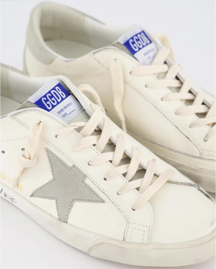 Golden Goose Super-Star Nappa Upper Nabuk Star Sue Tong Heel White Heren