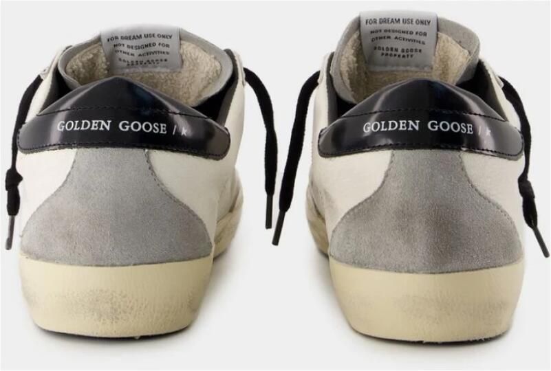 Golden Goose Vintage Lage Sneakers met Leren Details White Heren