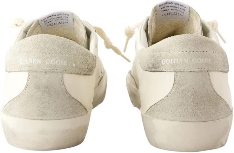 Golden Goose Super-Star Nappa Upper Nabuk Star Sue Tong Heel White Heren - Foto 4