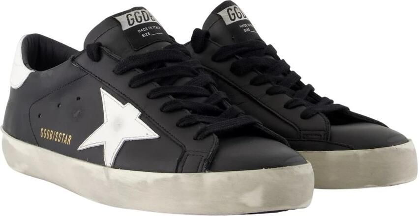 Golden Goose Scarpa Donna Super-Star Leather Upper Shiny Leather Star AND Heel - Foto 4