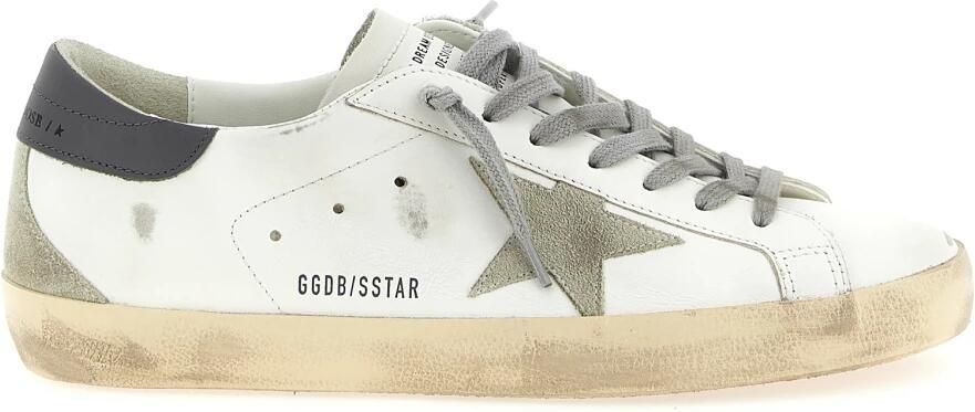 Golden Goose Wit IJs Donkergrijs Superstar Sneakers Multicolor Heren - Foto 3