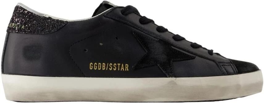 Golden Goose Vintage Distressed Lace-Up Sneakers - Foto 3
