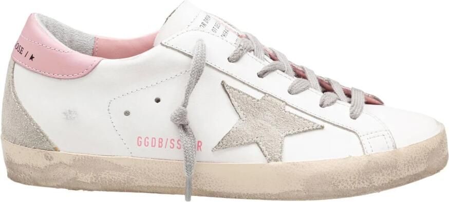 Golden Goose Sneakers met versleten effect en sterrenlogo Beige Dames - Foto 11