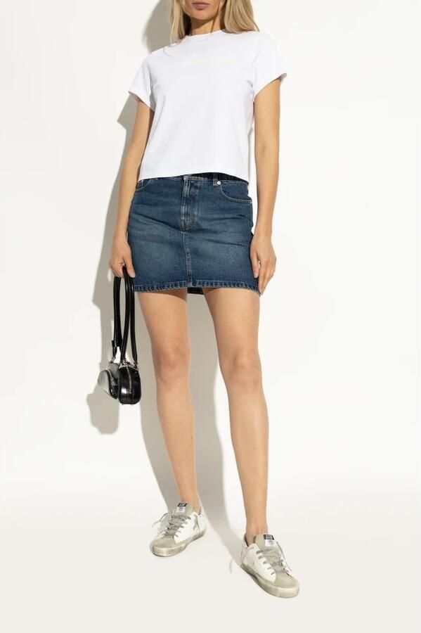 Golden Goose Witte Leren Sneakers met Animalier Ster - Foto 2