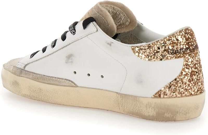 Golden Goose Superstar Sneakers met Glitterdetail White Dames - Foto 10