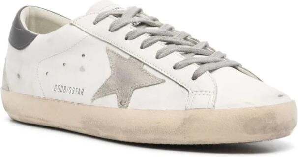 Golden Goose Wit IJs Donkergrijs Superstar Sneakers Multicolor Heren - Foto 7