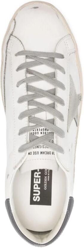 Golden Goose Wit IJs Donkergrijs Superstar Sneakers Multicolor Heren - Foto 10