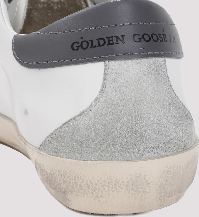 Golden Goose Wit IJs Donkergrijs Superstar Sneakers Multicolor Heren - Foto 2