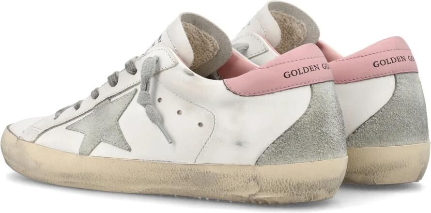 Golden Goose Sneakers met versleten effect en sterrenlogo Beige Dames - Foto 4
