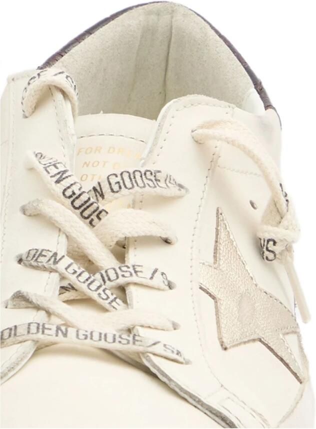Golden Goose Super-Star Sneakers met krokodillenleer effect