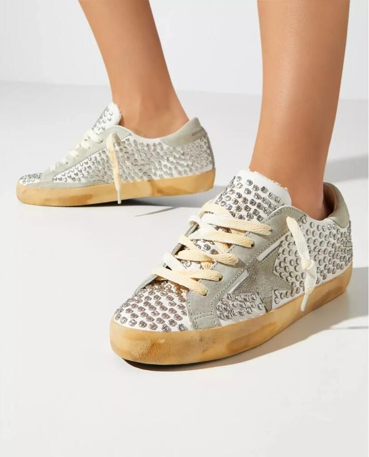 Golden Goose Super-Star leren sneakers White Dames - Foto 4