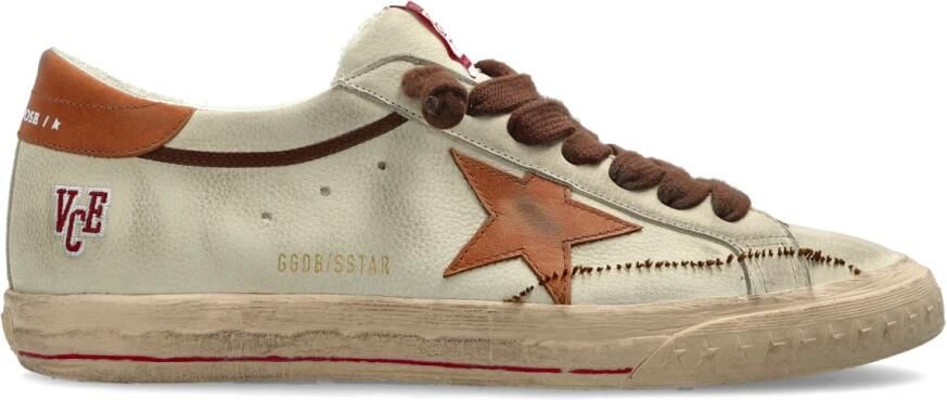 Golden Goose Super-Star With List Destroyed Sneakers