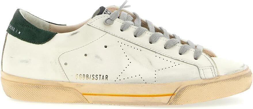 Golden Goose Witte Leren Sneakers Super Star Stijl - Foto 2