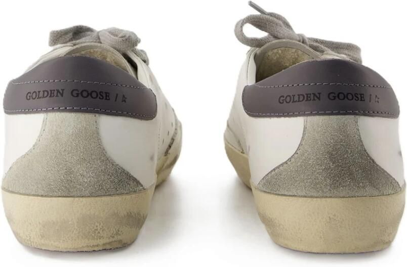 Golden Goose Leren sterrensneakers met suède patch - Foto 2