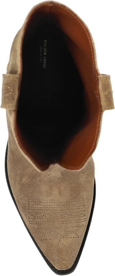 Golden Goose Wish Star Enkellaarsjes met Lage Hak - Foto 2