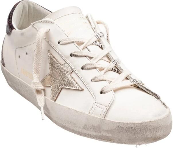 Golden Goose Wit platina Sneakers Aw25 Stijlvolle Ster