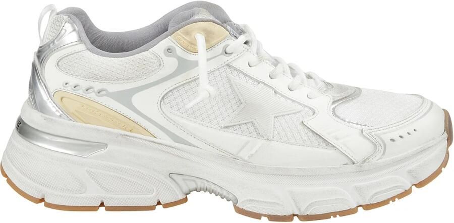 Golden Goose Bruine Suede Super-Star Sneakers met extra inlegzool