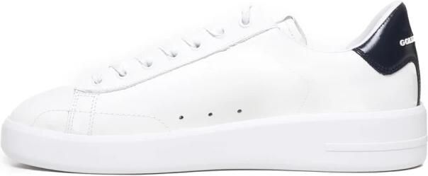 Golden Goose Witte Blauwe Pure Star Leren Bovenkant en Glanzende Leren Hak Wit Heren - Foto 6
