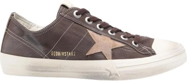Golden Goose Zijde en nylon sneakers met verweerde details