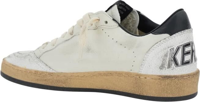 Golden Goose Super-star Witte Sneakers Verouderd Effect White Dames - Foto 12