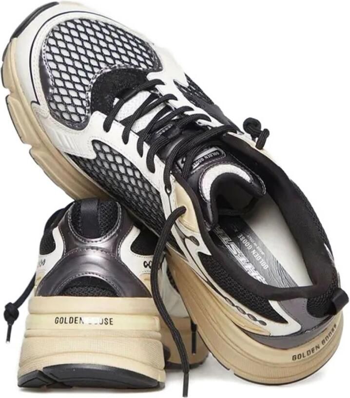 Golden Goose Zwarte Sneakers voor Mannen Aw25