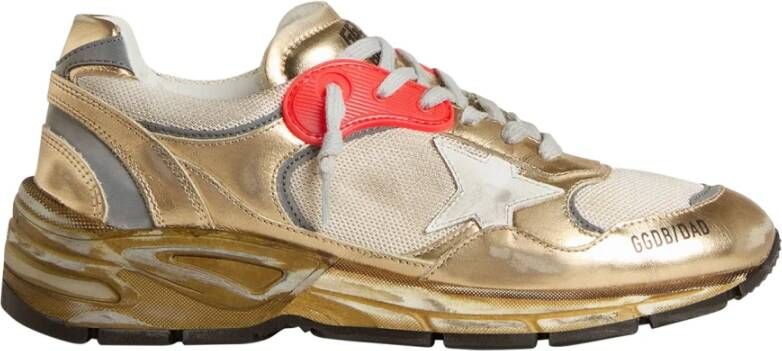 Golden Goose Gouden Hardloopschoenen Vintage Stijl