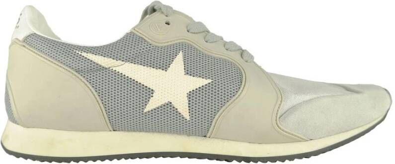 Golden Goose Grijze leren herensneaker