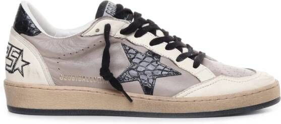 Golden Goose Ball Star sneakers van gebruikt-effect leer White Heren