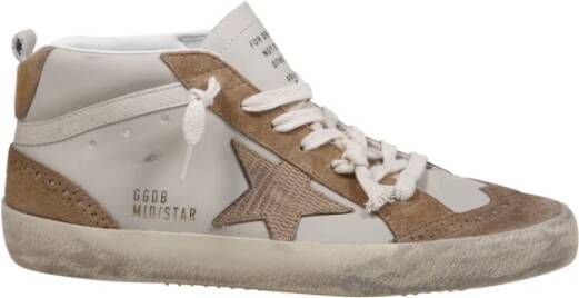 Golden Goose Grijze Suède Leren Ster Sneakers