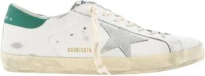 Golden Goose Groene Hiel Super-Star Sneakers Multicolor Heren
