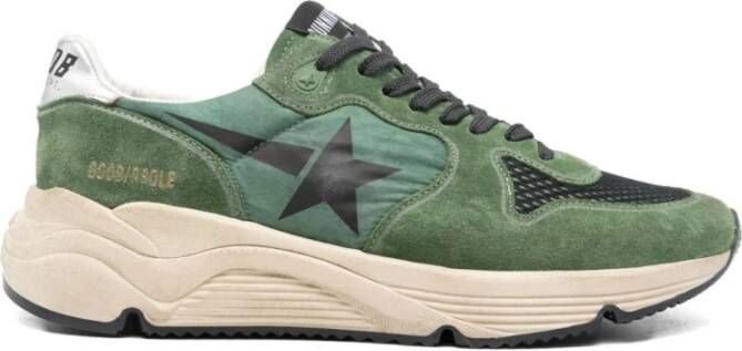 Golden Goose Groene Sneakers Stijlvol en Trendy