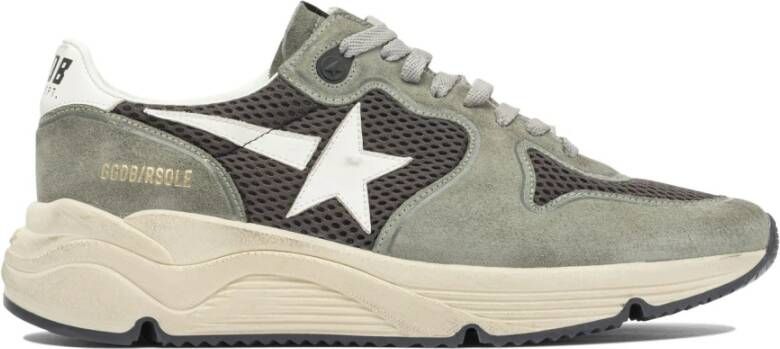 Golden Goose Groene Sneakers Urban Elegantie Stijl