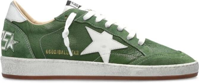 Golden Goose Groene Sneakers voor een stijlvolle look