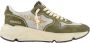 Golden Goose Low-Top Sneakers Dames Running Sneaker Groen in groen - Thumbnail 1