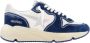 Golden Goose Hardloopsneaker in wit blauw - Thumbnail 1