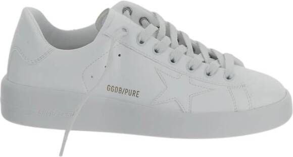 Golden Goose Stijlvolle witte leren sneakers voor heren White Heren